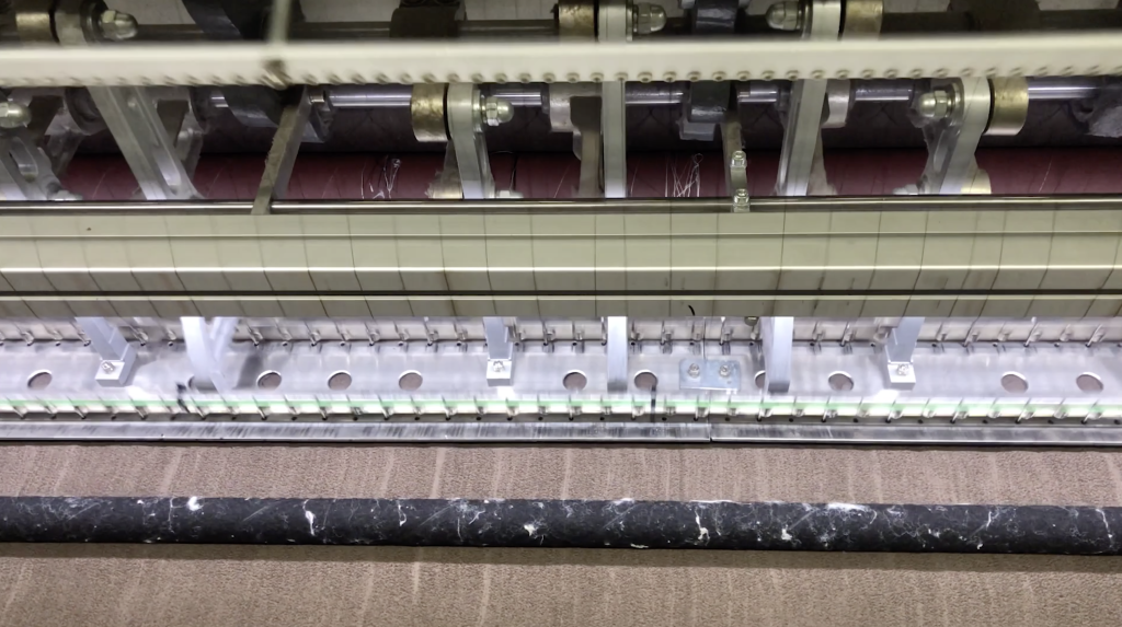 Máquina para la fabricación de Telas y tejidos tapicería