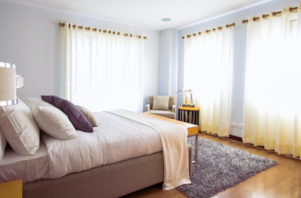 Cintas para cortinas vista en real