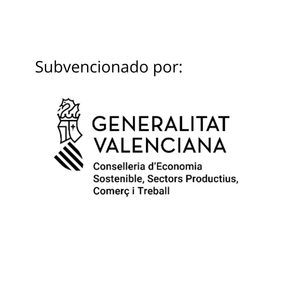 Subvencionado por Generalitat Valenciana logo